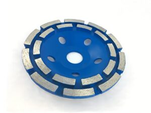 Diamant-Schleiftopf mit Durchmesser 230 x 22,23 mm für Schleifen und Fräsen von Beton, Naturstein, Granit, Estrich, Mauerwerk und Fliesenkleber