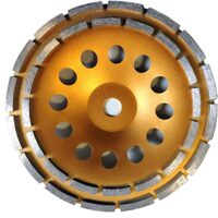 Hochwertiger Diamantschleifteller für Metallbearbeitung mit Schleifscheiben Ø 115-230 mm und Doppel Zahn für präzise Schleifung