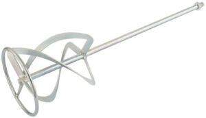 Pflastermischer mit drei Klingen, Draper 16208 M14, 160 mm Länge x 600 mm Breite, Blau