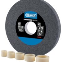 Aluminiumoxid-Schleifscheibe von Draper, 60 g (150 mm x 16 mm) - hochwertiger Werkzeugartikel für Schleifen, Entschärfen und Schärfen