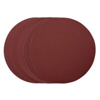 Draper Schleifscheiben 305mm Körnung 120 PSA (5 Stück) rot, hochwertige Qualität, vielseitig einsetzbar für Holz, Metall, Aluminiumlegierung und mehr.