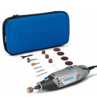 Dremel 3000 Multifunktionswerkzeug 130W, Set mit 15 Zubehörteilen, Variable Drehzahl 10.000-33.000 U/min zum Schneiden, Schleifen, Gravieren, Polieren, Schärfen, Reinigen, Schnitzen