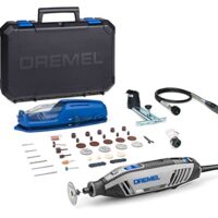 Das ultimative Werkzeugset für Heimwerker und Profis - Dremel 4250 Rotationswerkzeug mit 3 Vorsatzgeräten und 45 Zubehören, ideal für jeden Job