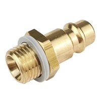 Druckluftkupplung mit hohem Leistungsniveau, Premium-Kupplungsstecker aus Messing für extreme Bedingungen und Umgebungen geeignet