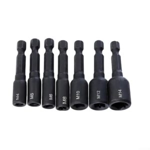 Gewindebohrer-Adapter mit Verlängerungsstangen aus legiertem Stahl für verschiedene Anwendungen wie Formenbau, Heimwerker und Autoreparatur.