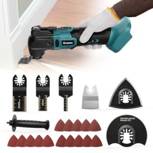 Multifunktionswerkzeug für Makita Akku 18V Li-Ion mit 6 Einstellungen, bürstenloser Motor und 23 Zubehörteilen