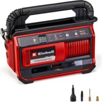 Einhell Akku-Kompressor PRESSITO 18/25 Power X-Change - Hochdruckschlauch, Niederdruckschlauch und Adapter-Set