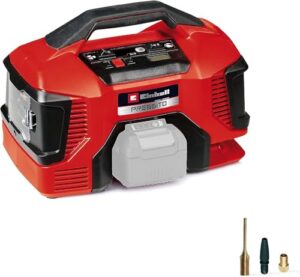 Einhell Akku-Kompressor PRESSITO 18/21 Power X-Change - Leistungsstarker Kompressor für Heimwerker, max. 10,5 bar und 21 l/min Ansaugleistung, ölfrei und mit 18V Akku
