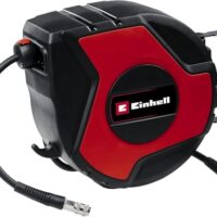 Einhell Druckluft-Schlauchtrommel TC-PH 150 mit Schlauchlänge 15 m und Anschlussschlauch, ideal für Heimwerker und Profis.