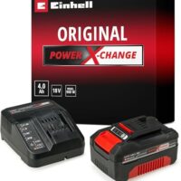 Einhell Power X Change Starter Kit Akku und Ladegerät für Heimwerker