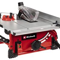 Einhell Tischkreissäge TE-TS 254 T mit 2000 Watt Leistung und 89 mm Schnitthöhe für Holz, Metall und andere Materialien