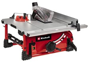 Einhell Tischkreissäge TE-TS 254 T mit 2000 Watt Leistung und 89 mm Schnitthöhe für Holz, Metall und andere Materialien