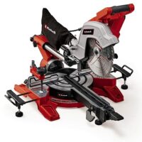 Einhell Zug-Kapp-Gehrungssäge TE-SM 10 L Dual mit 2.100 Watt Motorleistung und 254 mm Hartmetall-Sägeblatt für schnelles und sauberes Arbeiten