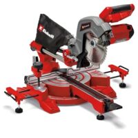 Leistungsstarke Einhell Zug-Kapp-Gehrungssäge TC-SM 216 mit 1600 Watt Leistung, max. Schnitttiefe und -breite 65 mm x 305 mm, Sägeblatt Ø 216 mm und Zugfunktion