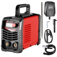 Elektroden-Schweißgerät 300A, Inverter-Schweissgerät, Schweißer-Maske, Drahtbürste, ARC-Welder, Einsteiger-Gerät für das Schweißen dünner Bleche und dicker Strukturen