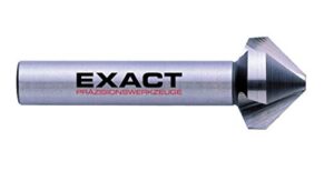 Universell einsetzbarer Kegel- und Entgratsenker mit großem Nuten für Metallbearbeitung, hergestellt in Deutschland.