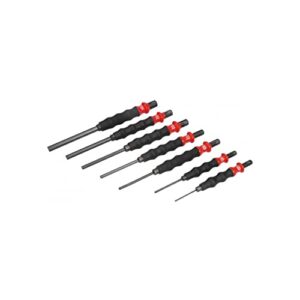 FACOM Splinttreibersatz 7 teilig, Werkzeug-Satz für Heimwerkerarbeiten, hochwertige Bolzen- und Nagelzieher mit ergonomischem Griff
