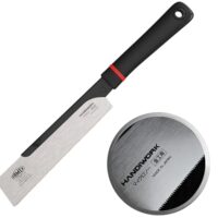 FAMEX 5520 Japansäge Dozuki Mini für feinste und präzise Arbeiten in der Holzverarbeitung, kleine Handsäge mit hochwertigen Sägeblättern aus Karbonstahl
