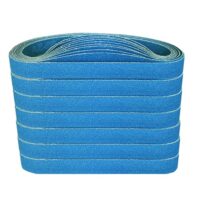 Zirkonkorund Schleifbänder 10 x 330 mm, verschiedene Körnungen für Druckluft bandschleifer und Fingerschleifer