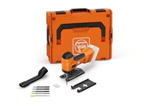 Fein Akku-Stichsäge F-IRON Jig 26 AS, hochwertiges Werkzeug für Heimwerker und Handwerker, präzise Schnitte in verschiedenen Materialien