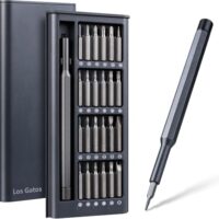 Klein Schraubenzieher Set mit 24 S2 Bits - Präzision Reparatur Werkzeugset für Handy PC Laptop Macbook iPhone Computer PS4 PS5 Brillen usw.