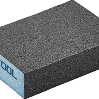 Festool Schleifblock mit Maßen 69 x 98 x 26 mm, Korngröße 220 und Inhalt 6 Stück Granat. Ideal für das Ausarbeiten von Kanten und Profilen.