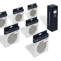 Bild eines Festool Schleifscheiben Granat Starter Sets mit verschiedenen Körnungen für effiziente Oberflächenbearbeitung