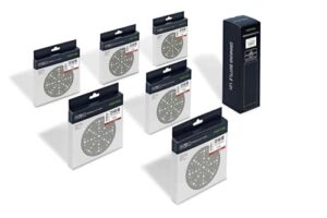 Bild eines Festool Schleifscheiben Granat Starter Sets mit verschiedenen Körnungen für effiziente Oberflächenbearbeitung