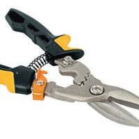 Blechschere zum Schneiden von Blech und anderen Materialien, Fiskars PowerGear Getriebemechanismus, 40 % mehr Kraft als herkömmliche Scheren