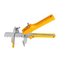 Perfekte Nivellierzange für Fliesenverleger, hochwertiges Werkzeug zum Verlegen von Keramikfliesen und Bodenflächen, langlebige Metall-Kunststoff-Konstruktion, flexible Griff, über 6 Einstellungen für optimale Schraubenposition