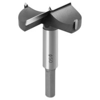 Professionelles Bohrwerkzeug für die Holzbearbeitung, 50mm Forstner Bit, Forstner Cutter mit Rundschaft, ideal für Bohrmaschinen und Tischbohrmaschinen