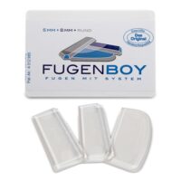 Silikon-Fugen-Abzieher, Fugen-Versiegelung, Fliesen & Edelstahl, 5mm, 8mm, Rund