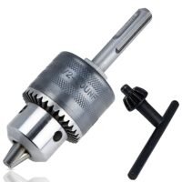 Zahnkranzbohrfutter 1,5-13 mm, 1/2-20UNF, Zubehör für Bohrhämmer, inklusive SDS-Plus Adapter Aufnahme, aus hochwertigem Vollmetall gefertigt und ideal für den harten Einsatz geeignet
