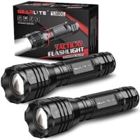 Extrem helle LED Taschenlampe mit 4000 Lumen, Aluminium, 5 Modi, IP65 wasserdicht, Handlampe für Camping, Wandern, Outdoor und Notfall