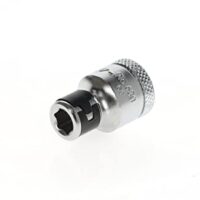 Praktischer Bit-Adapter für Heimwerker-Arbeit, GEDORE 630, 25 mm Silber lackiert, Einfacher Bit-Wechsel, Passgenauer Halt