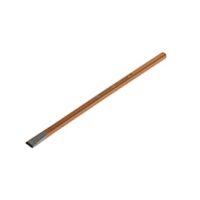 GEDORE Meißel für Elektriker, Schlitz, Schneide 8 mm breit, 250 mm lang, gehärteter Stahl