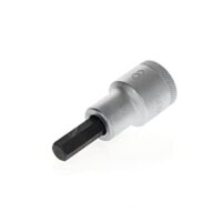 Professioneller Schraubendrehereinsatz aus hochwertigem Stahl für Innensechskant-Schrauben mit 8 mm SW und 1/2'' 12,5 mm Länge