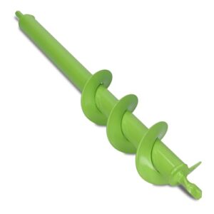 Erdbohrer für Bohrmaschine 60 mm Ø, Gartenbohrer zum Pflanzen und Graben