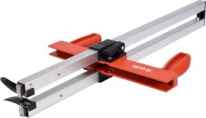 Gipskartonschneider Plattenschneider für Trockenbau, Schnittbreite bis 60cm, regulierbar, Doppelgriff, inkl. 10 Ersatzklingen