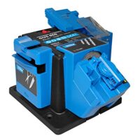 Güde Universal-Schärfstation GUS 650 mit diamantbesetztem Schleifstein, präzisions-Bohrerschleifvorrichtung und ruhigem 65-Watt-Motor für das Schärfen von Messern, Bohrern, Scheren, Rasenmähermessern und weiteren Werkzeugen