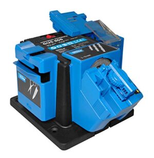 Güde Universal-Schärfstation GUS 650 mit diamantbesetztem Schleifstein, präzisions-Bohrerschleifvorrichtung und ruhigem 65-Watt-Motor für das Schärfen von Messern, Bohrern, Scheren, Rasenmähermessern und weiteren Werkzeugen