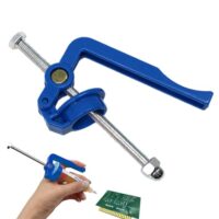 Gvblkq Solder Paste Glue Extruder - Labor-Saving Soldering Syringe mit ergonomischem Design für präzise Schweißpaste-Anwendung bei Elektronik-Aufbauten und Aluminium-Schweißarbeiten.