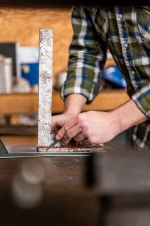 HAZET Reißnadel 2150-1 mit praktischem Befestigungsclip - zum Anreißen von Metallen und Werkstoffen mit glatten Oberflächen, 150mm lang, stabiles Hartmetall für langlebigen Einsatz
