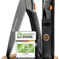 Klappsäge aus ultra hartem Karbonstahl, Zweifach verstellbar, Gartensäge mit Sicherheitsverschluss
