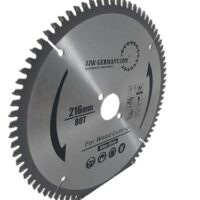 HM-Kreissägeblatt für Kappsägen, 216 x 30 Z= 80 WZ, Industriequalität, negativer Spanwinkel für präzise Sägebahnen