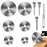 HSS Kreissägeblätter Set aus hochwertigem HSS Stahl, kompatibel mit Dremel und anderen Multifunktionswerkzeugen, ideal für das Schneiden von Holz, Kunststoff und Metall