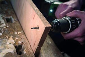 Holzspiralbohrer mit bewährter Qualität - Heller Tools 333 CV Holzspiralbohrer, Bohrer für professionelle Lösungen in Holz, Ø 3 x 30/60 mm