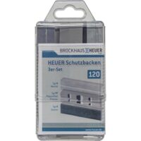 Schutzbacken Set 3-teilig mit integrierten Spezialmagneten für Schraubstock 120 mm, sicher und präzise Werkstücke bearbeiten