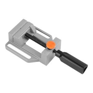 Hoteche Schnell-Schraubstock 68mm, Aluminiumlegierung, Silber, 376g, Maschinenschraubstock