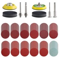 Hochwertiges Polierpaket mit 240 Schleifpapieren, Aluminiumoxidmaterial und verschiedenen Körnungen für verschiedene Oberflächen wie Metall, Holz, Kunststoff und mehr